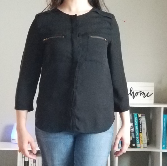 Harve benard black top M - Picture 2 of 8